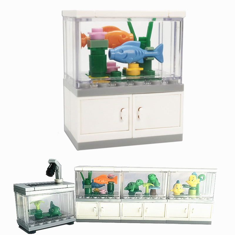 Aquarium Fish Game - Bloques de construcción de pecera City