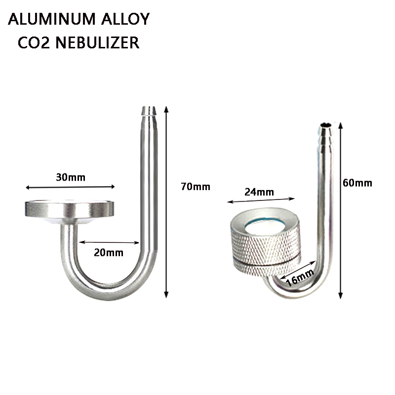 Co2 Diffuser Planted - Atomizador de CO2 para Acuario ZRDR,