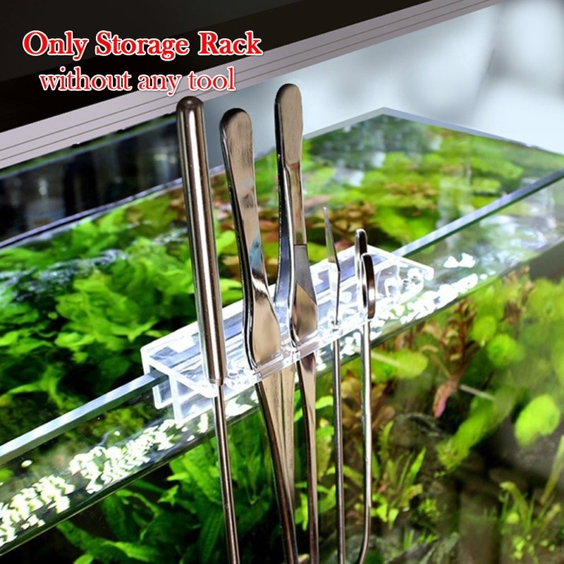 Aquarium Fish Items - Estante de almacenamiento de herramientas para