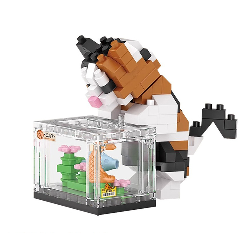 Aquarium Fish Game - Kit de bloques de construcción para