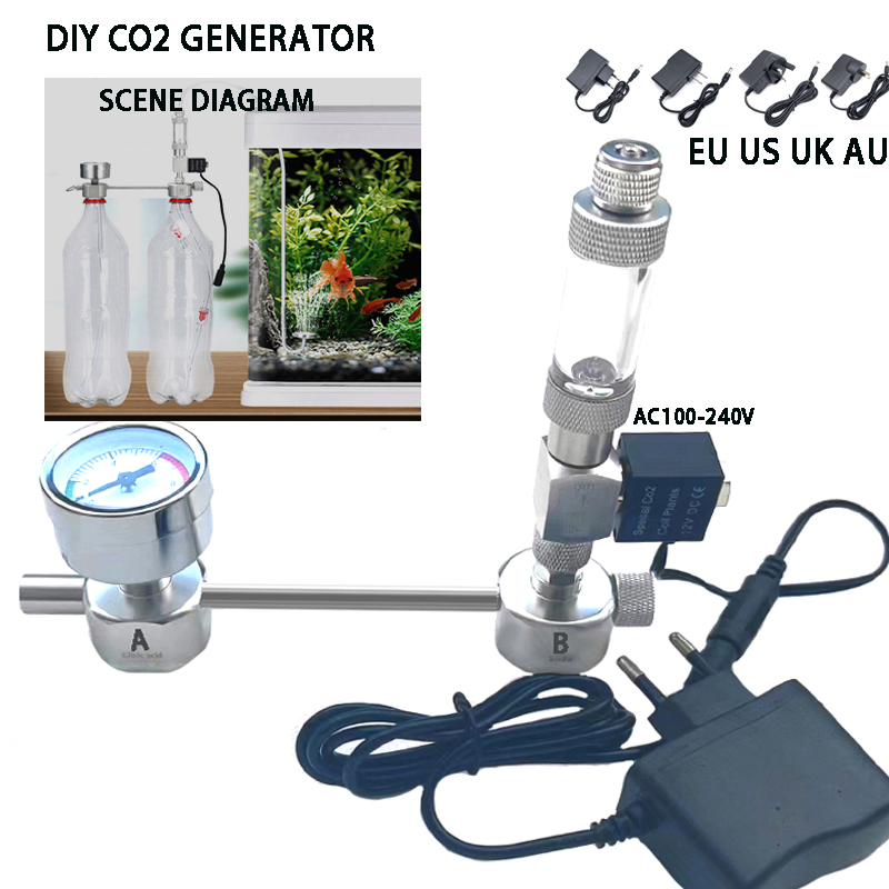 Co2 Diffuser Planted - Kit de Sistema Generador de CO2