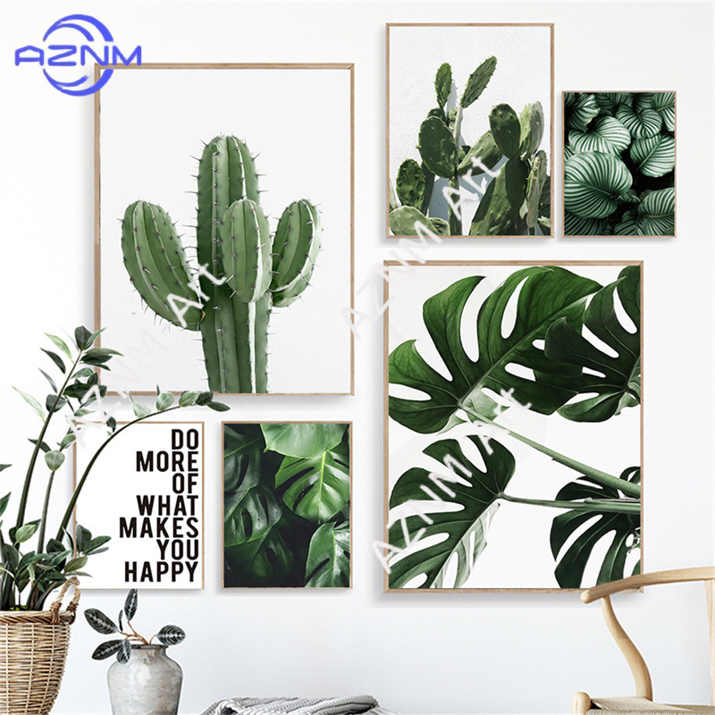 Live Plant Fertilizer - Póster de Monstera con diseño de
