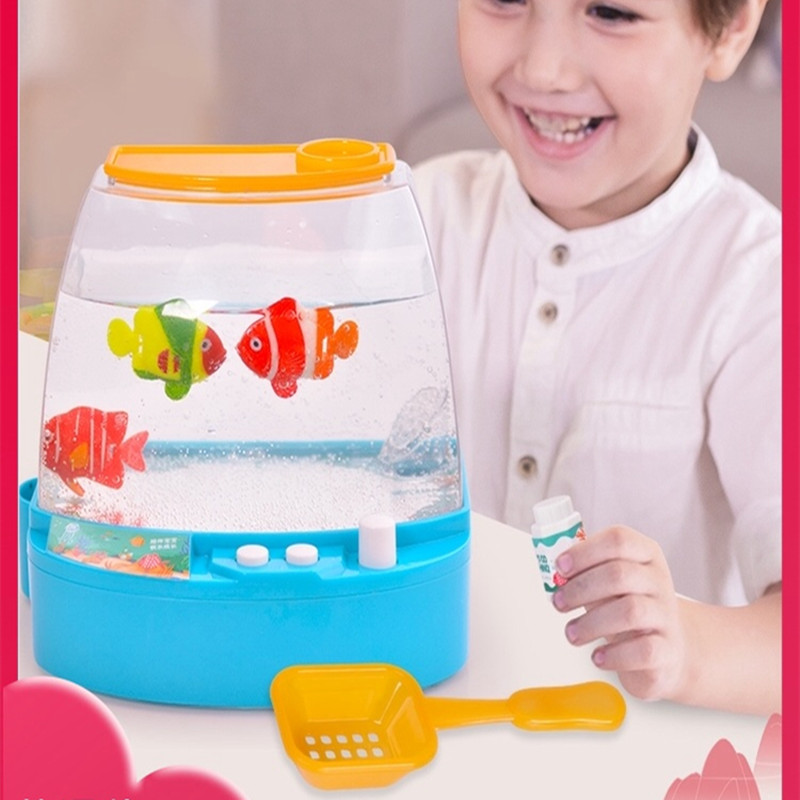 Aquarium Fish Game - Juguete novedoso y divertido, pecera eléctrica