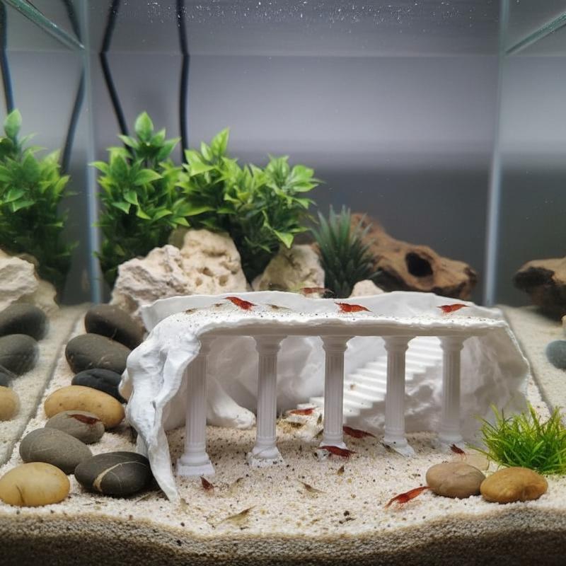 Aquarium Fish Games - Cueva Subterránea para Peceras, Refugio para