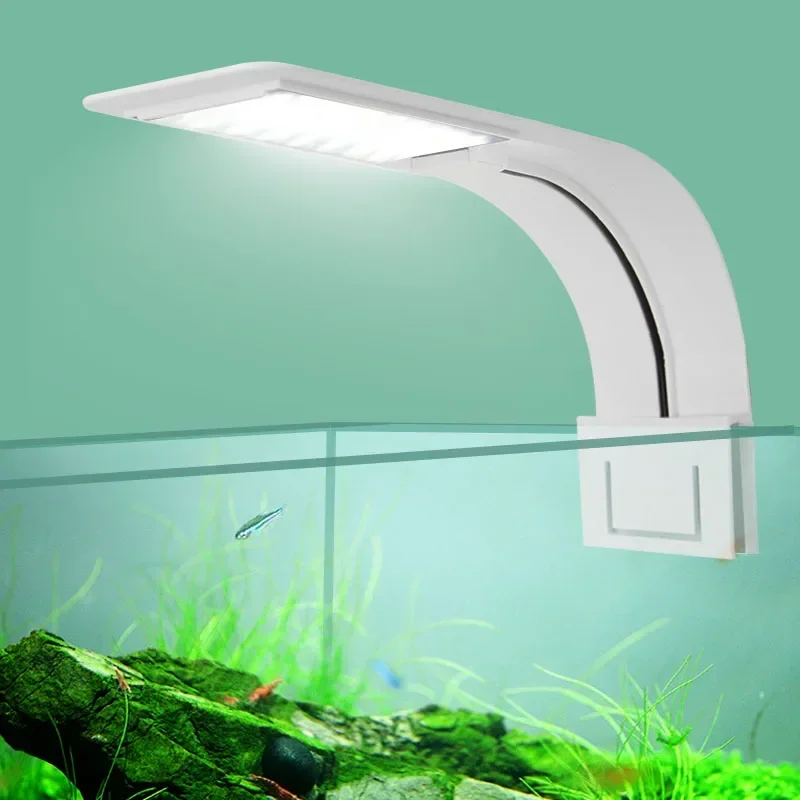 Fish In Aquarium Picture - Luz LED ultrafina para acuario, iluminación