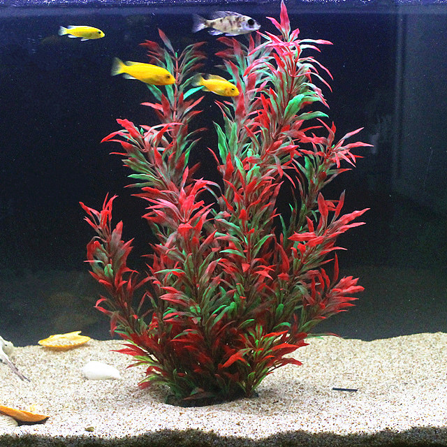 Aquarium Fish Items - Plantas Artificiales para Acuario de 50