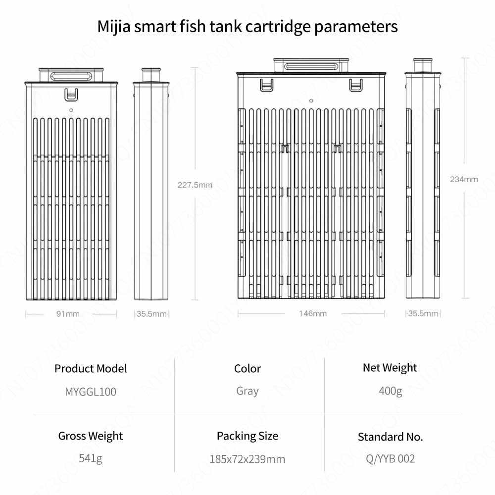 Elemento filtrante para pecera - Xiaomi Aquarium Fish Tank reseña y precio