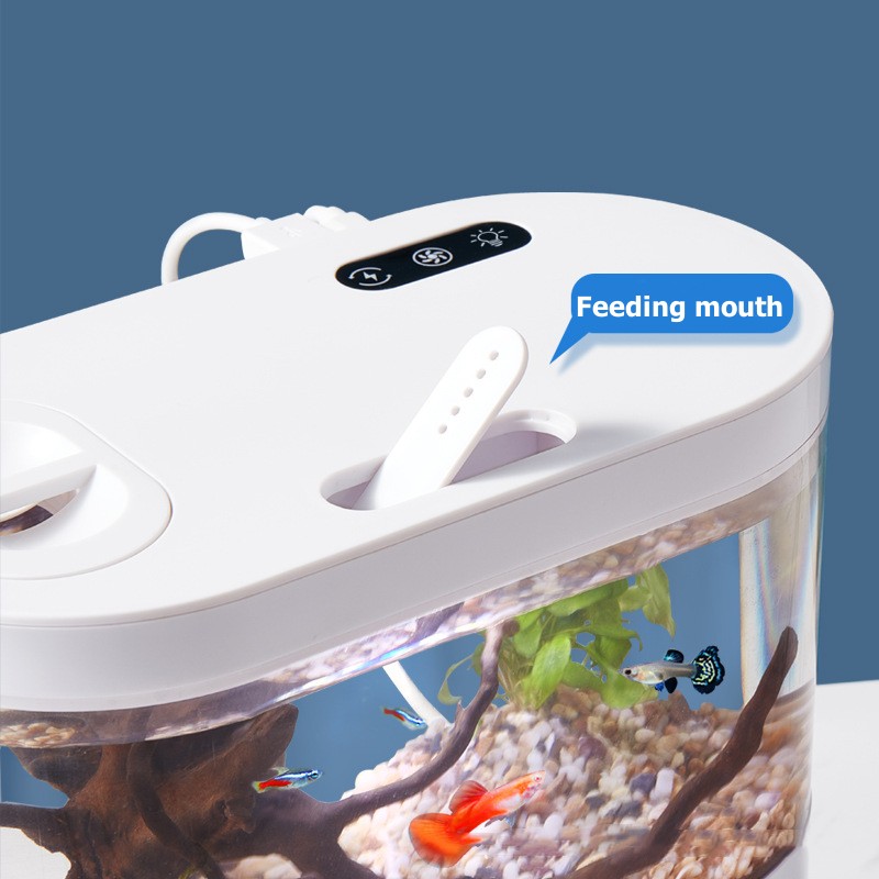 Acuario de Escritorio Creativo - Aquarium Fish Game reseña y precio
