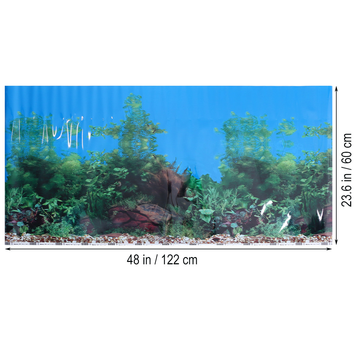 Papel Tapiz 3D para Acuarios,  - Fish In Aquarium Picture reseña y precio