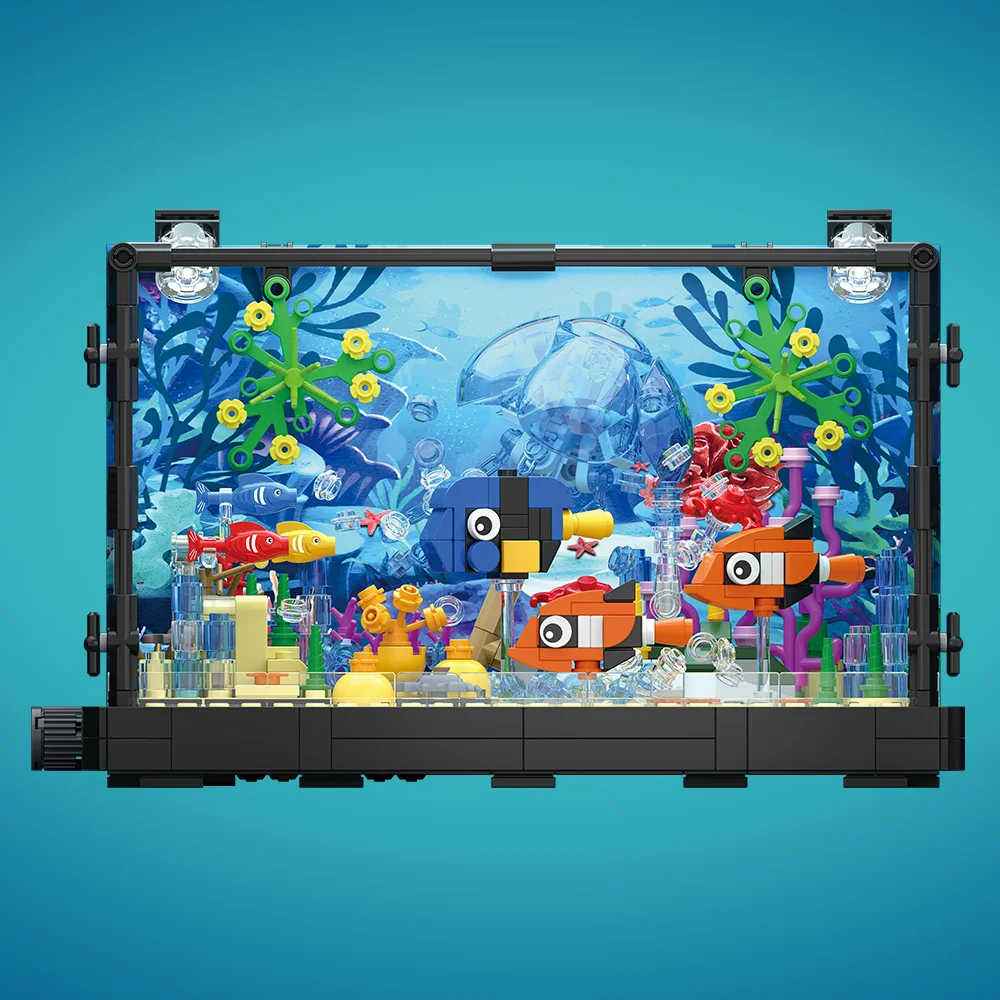 Juego de bloques de construcci - Aquarium Fish Game reseña y precio