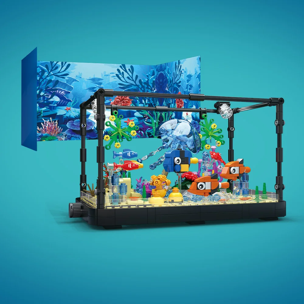 Juego de bloques de construcci - Aquarium Fish Game reseña y precio