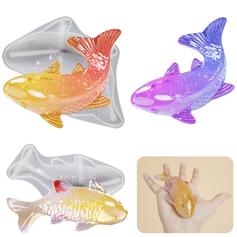 Molde de resina epoxi con form - Aquarium Fish Bowl reseña y precio