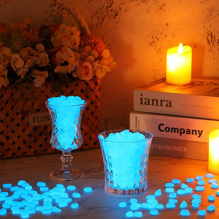 Piedras luminosas coloridas qu - Aquarium Fish Items reseña y precio