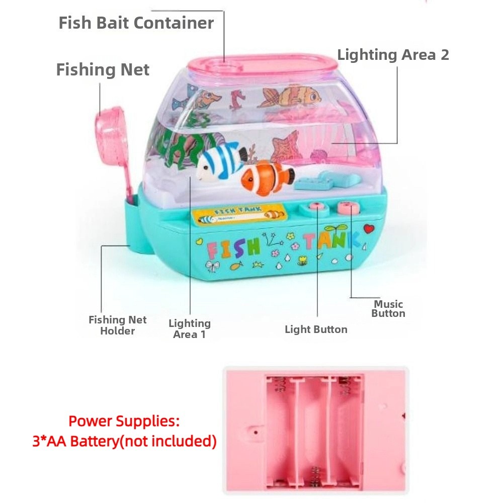 Juguete de acuario Artificial  - Aquarium Fish Game reseña y precio