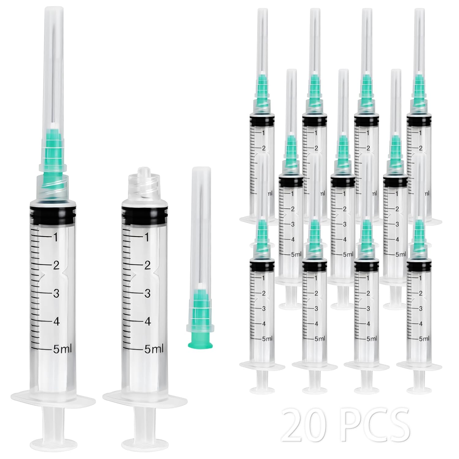 Jeringa Luer Lock de 5 ml, ade - Aquarium Fish Bowl reseña y precio