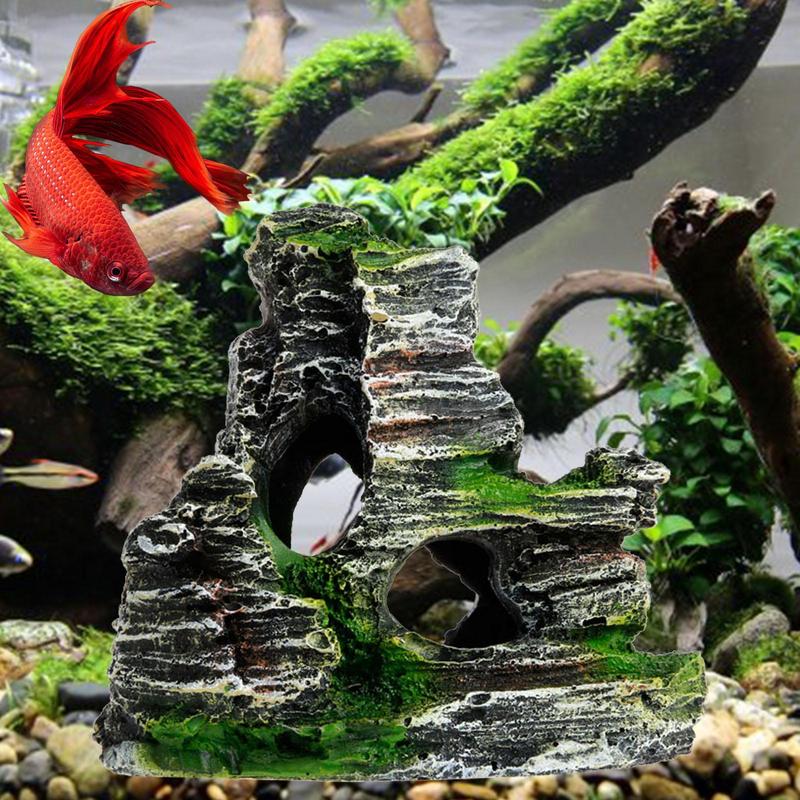 Decoración de piedra arenisca  - Aquarium Fish Games reseña y precio