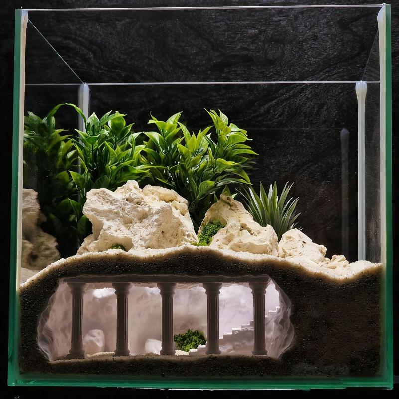 Cueva Subterránea para Peceras - Aquarium Fish Games reseña y precio