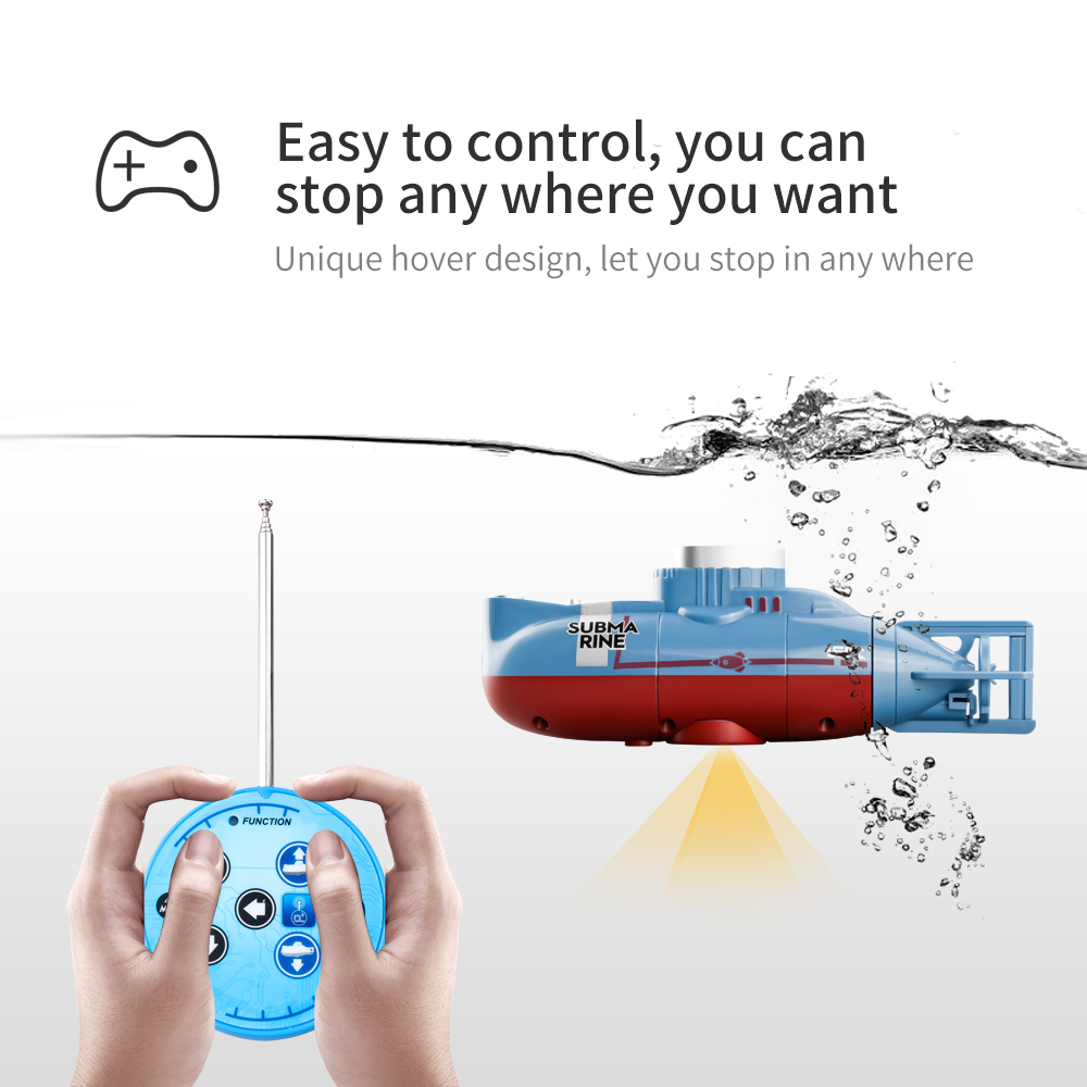 Mini Barco Militar a Control R - Aquarium Fish Game reseña y precio