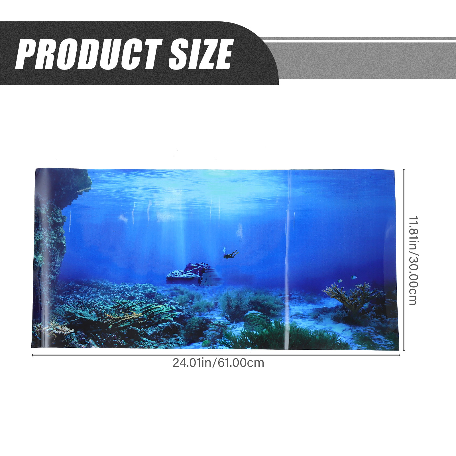Papel Tapiz para Acuario, Adhe - Fish In Aquarium Picture reseña y precio