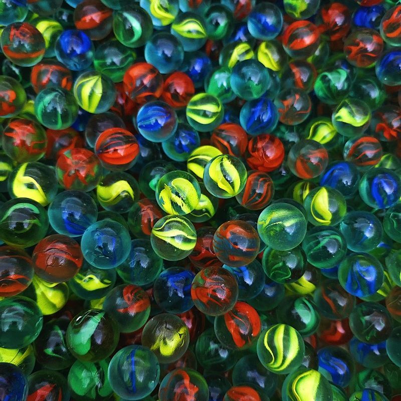 Canicas de Vidrio de Colores d - Aquarium Fish Game reseña y precio