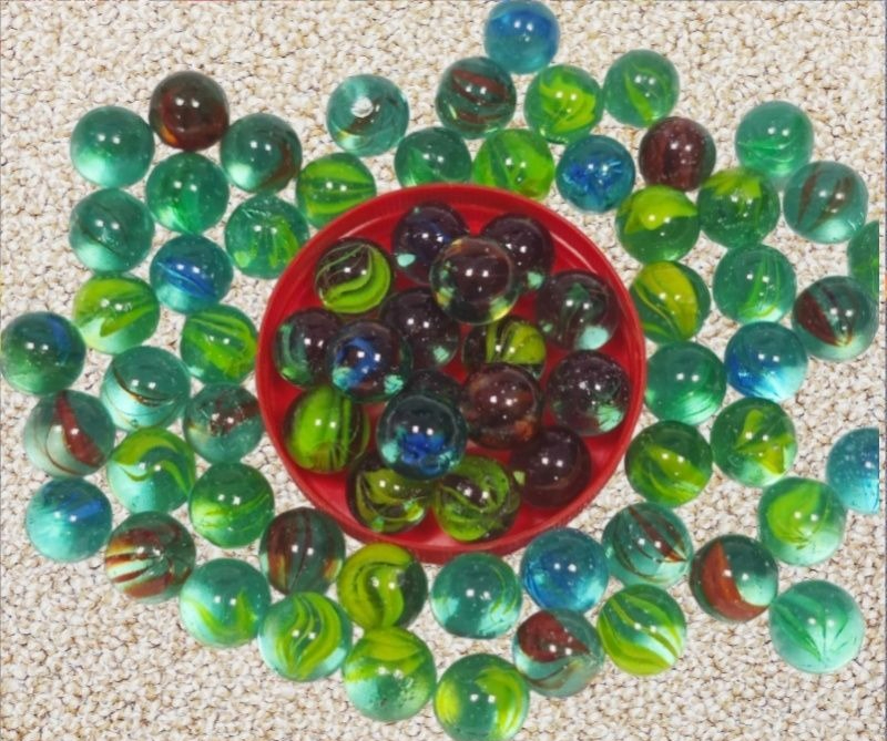 Canicas de Vidrio de Colores d - Aquarium Fish Game reseña y precio